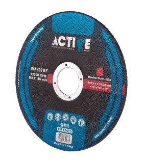 صفحه استیل بر مینی فرز سایز 115 اکتیو ACTIVE مدل AC-51151 کد WA60TBF