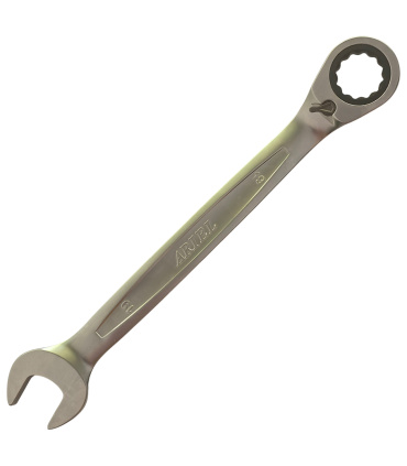 جعبه آچار 4+10 عددی یکسر رینگی جغجغه ای ضامندار با مبدل سه درایو آریل ARIEL مدل ARAG1401 ضمانت تعویض و استاندارد آلمان