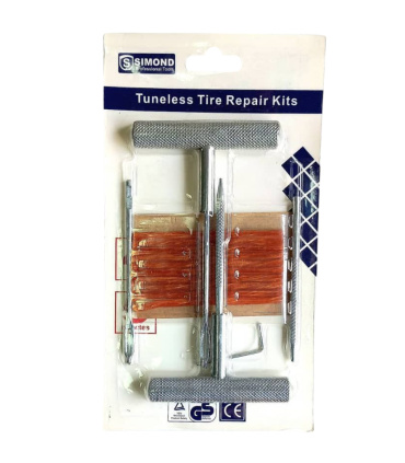 ست پنچرگیری (درفش استیل + نخ ) سیموند SIMOND