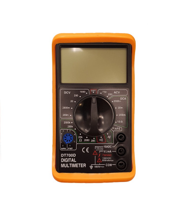 مولتی متر دیجیتالی صفحه بزرگ DT-700D کاور دار
