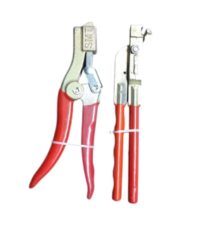 انبر باز و بست / پرچ بست های سر رادیاتور انواع خودرو SMT دو عددی (قرمز-قرمز)