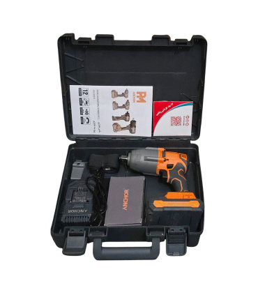 بکس شارژی 20 ولت براشلس 1000 نیوتن درایو 1/2 پی ام آنکور PM ANCHOR مدل DCW6 جعبه BMC گارانتی 12ماهه