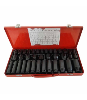 جعبه باز | جعبه بکس 35 پارچه بلند و کوتاه درایو 1/2 فشارقوی آس تول ASTOOL مدل AS-3135 (مخصوص بکس بادی)