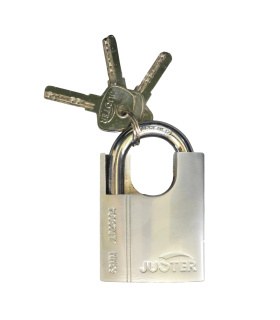 قفل آویز گاردی سایز 63 میلیمتر جاستر JUSTER مدل JLD23004 گارانتی6ماهه