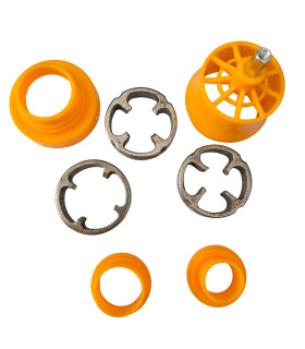 حدیده سر دریلی مخصوص لوله PVC سایز 1/2 - 3/4 -1 اینچ ساداکو SADACO مدل 3S (پک نایلونی)
