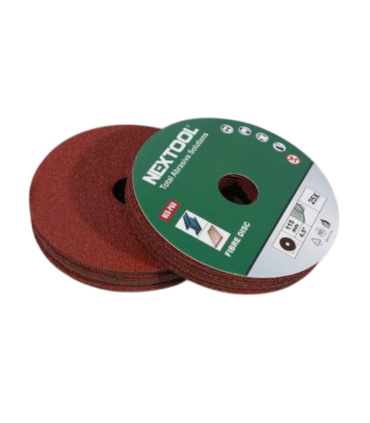 سنباده فیبری گرد سایز 115 گرید P36 نکستول NEXTOOL مدل FIBER DISC NEX-P36