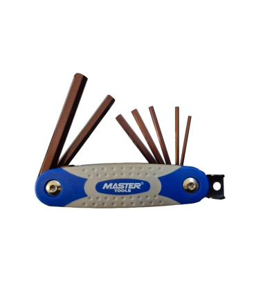 ست آچار آلن شش گوش H چاقویی 7 عددی مسترتولز MASTER TOOLS مدل MT1007TPR-S2 اصل تایوان