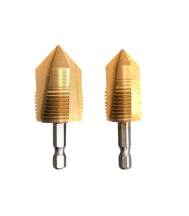 ست 2 عددی مته گشاد کن و قلاویز زن لوله PVC سایز 1/2-3/4 پاور POWER+ مدل HL5895