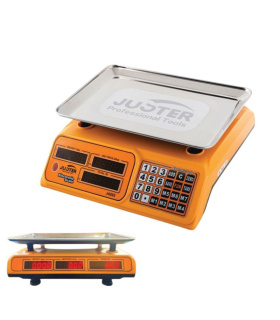 ترازو فروشگاهی 40 کیلویی جاستر JUSTER مدل J4202 با 6 ماه گارانتی
