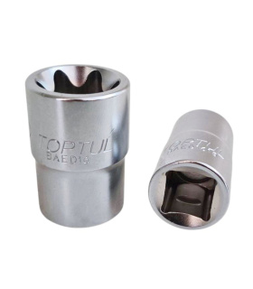 بکس کوتاه سایز E12 ای درایو 1/2 اینچ تاپ تول TOPTUL مدل BAED1612
