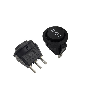 کلید راکر گرد خیلی کوچک 3 حالته KCD1-601S