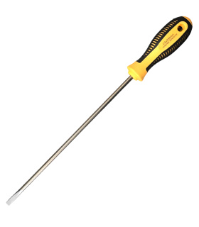 پیچ گوشتی دوسو تخت سایز 250*6 دسته TPR کی تولز K-TOOLS مدل 20745