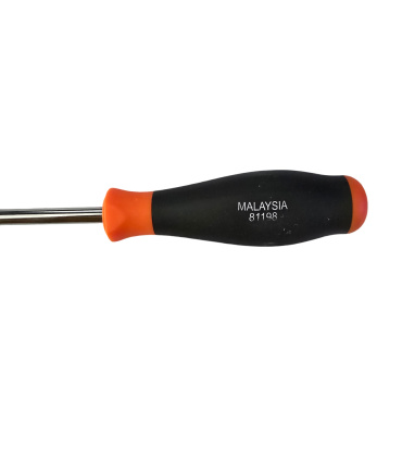 پیچ گوشتی دوسو ( تخت ) سایز 250*8 دسته TPR فوق حرفه ای هالی استار HALLEY STAR مالزی