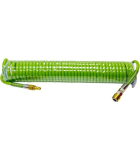 شلنگ / شیلنگ باد فنری طول 15 متر سایز 12*8 کوپلینگ اتومات کراسمن CRASMAN مدل CR-180 تایوان