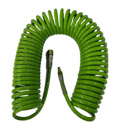 شلنگ / شیلنگ باد فنری طول 15 متر سایز 12*8 کوپلینگ اتومات کراسمن CRASMAN مدل CR-180 تایوان