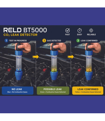 کیت تست بینهایت خرابی موتور و واشر سرسیلندر رلد RELD مدل BT-5000 به همراه مایع بی نهایت 150ML