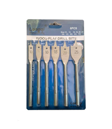 ست 6 عددی مته برگی لونگی LONGGI مدل 6PCS