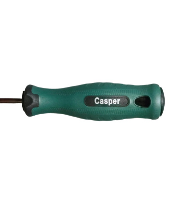 پیچ گوشتی تخت دوسو سایز 150*4 دسته TPR جنس S2 کسپر CASPER