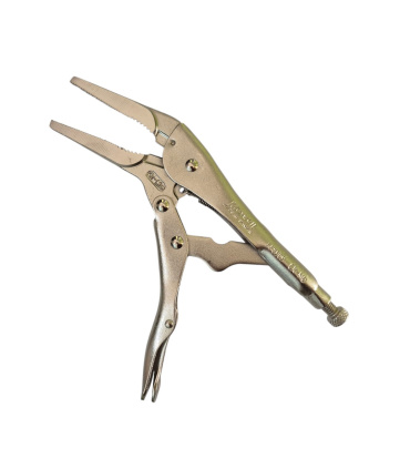 انبر قفلی دم باریک سایز 9 اینچ حرفه ای مکس ول MAXWELL مدل LP8909 تایوان