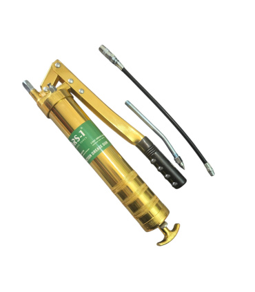 گریس پمپ دستی 500CC دو پمپ مورس MORS-1 مدل GP-1500 طلایی