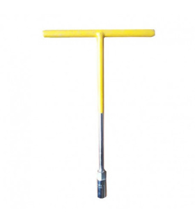 آچار و دسته بکس تی T صلیبی سایز 13mm دسته دار بلند YELLOW مدل H1114
