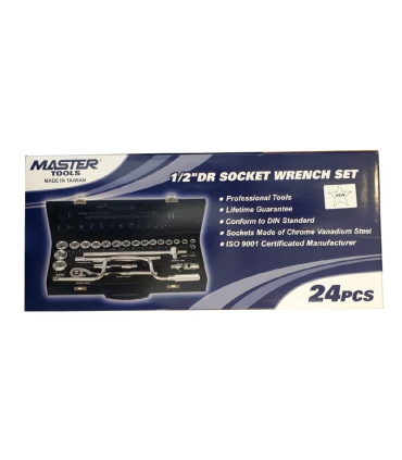 جعبه بکس 24 پارچه 6 پر مستر تولز MASTRER اصل تایوان