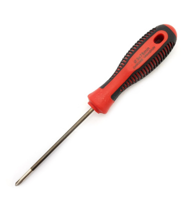 پیچ گوشتی چهارسو دسته پلاستیکی 3x75 20745