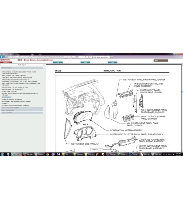 نقشه سیم کشی لکسوس و راهنمای تعمیرات مکانیکی لکسوس
