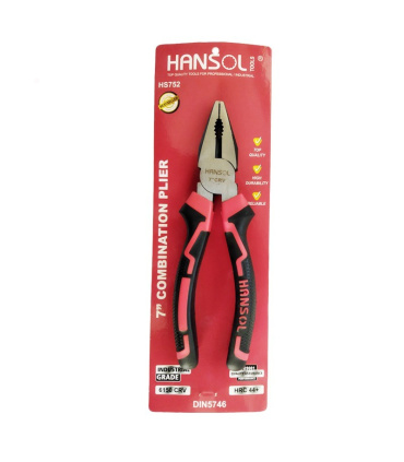 خرید و قیمت انبر دست سایز 7 اینچ هانسول HANSOL مدل HS752